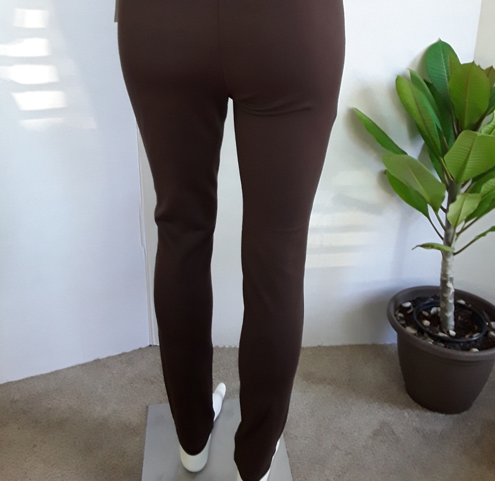 NWT NURTURE INDIAN SUMMER BRN LEGGINGS  MED - Picture 4 of 6